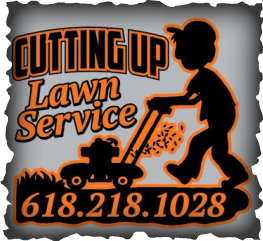 Cutting up lawn service